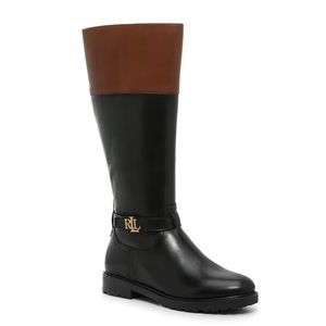 NEW! Lauren Ralph Lauren Everly Riding Boot
